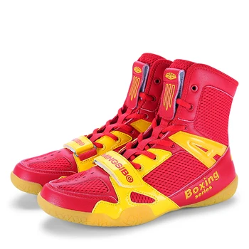 Профессиональная мужская и женская борцовская обувь Дышащие боксерские туфли унисекс Легкая спортивная обувь Бренд Big Boy Борцовские ботинки 14