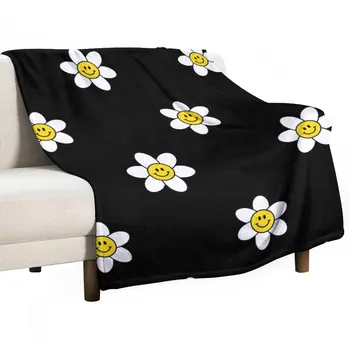 Новый комплект из 2 предметов - Одеяло Happy Daisy, Роскошное одеяло St, Одеяло на заказ, одеяло для дивана