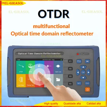 Тестер оптического волокна OTDR с сенсорным экраном HD 60 км с Рефлектометром Оптического Волокна OPM/OLS/VFL AUA-600A/600U/601A/601U/616A/616U 7