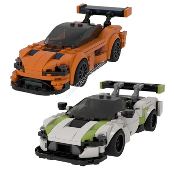 MOC Speed Champions 720S GT3 Гоночная модель суперспорткара Строительные блоки Технологические кирпичики Творческая сборка Детские игрушки Подарки