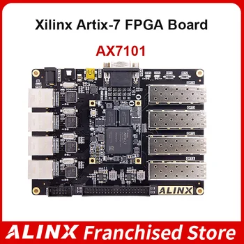 ALINX AX7101 XILINX Artix-7 XC7A100T Плата разработки FPGA A7 SOM Оценочные Комплекты SFP 10