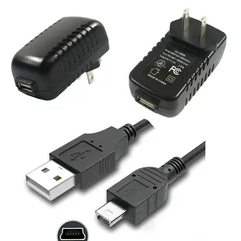 USB Mini B Cord Кабель Зарядного устройства Mini USB Для GPS, КПК, Видеорегистратора, Камеры, Контроллера PS3, MP3-плеера, Жесткого диска, GoPro