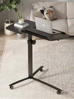 Рабочий стол для спальни, регулируемый ленивый стол, стол для ноутбука, прикроватный столик для компьютерных игр, столы для подъема, стоячий стол с роликом 1