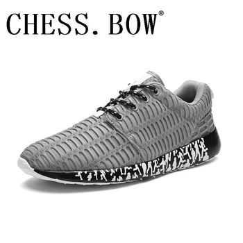 ШАХМАТЫ.Обувь с бантом, мужские кроссовки, низкие кроссовки для бега, мужская спортивная обувь, Дышащая распродажа 12
