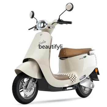 Долговечный электрический мотоцикл 60v23ah Для мужчин и женщин, модный аккумулятор для пригородных поездок 7