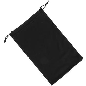 Сумка для солнцезащитных очков на открытом воздухе, переносная сумка для чтения очков, Мягкие держатели для хранения, черный 10