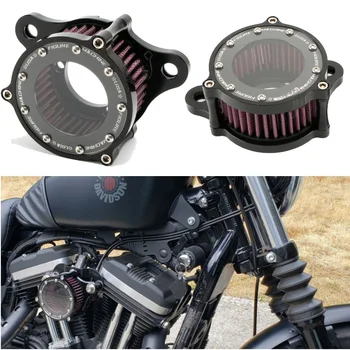 1шт Мотоциклов Элемент воздухоочистителя Замена воздушного фильтра для Harley Sportster Сорок Восемь Семьдесят Два XL1200 883 1991-2021 5