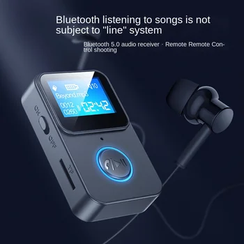 Новый MP3, совместимый с Bluetooth, 5.0 Клипса на задней панели, Музыкальный плеер MP4, 3,5 мм Выход для наушников, адаптер аудиоприемника, Спортивный Портативный плеер Walkman 8